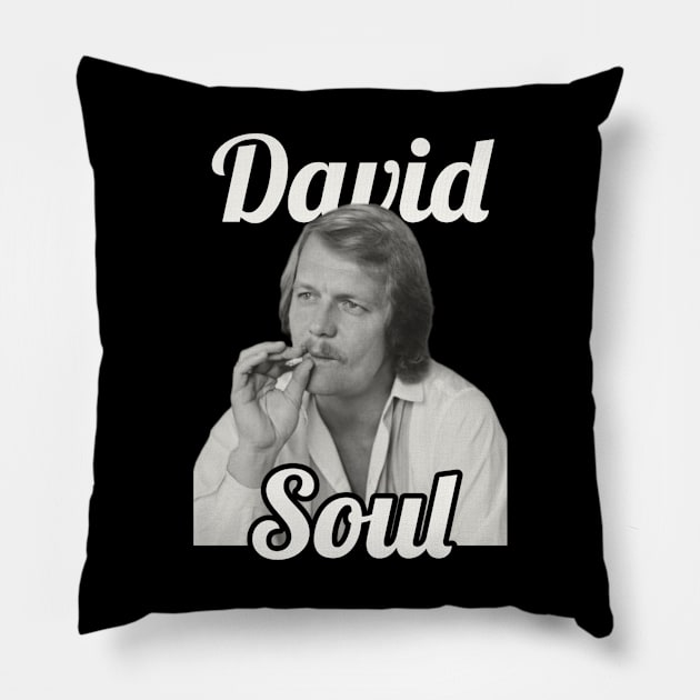 David Soul / 1943 Pillow by glengskoset