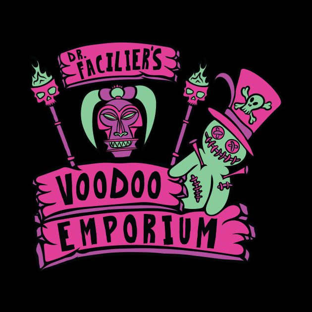 The Voodoo Emporium by ryandraws_stuff