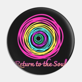 Return to the Soul,fluorescent color,arrow Pin