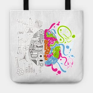 Science and Art Brain Tote