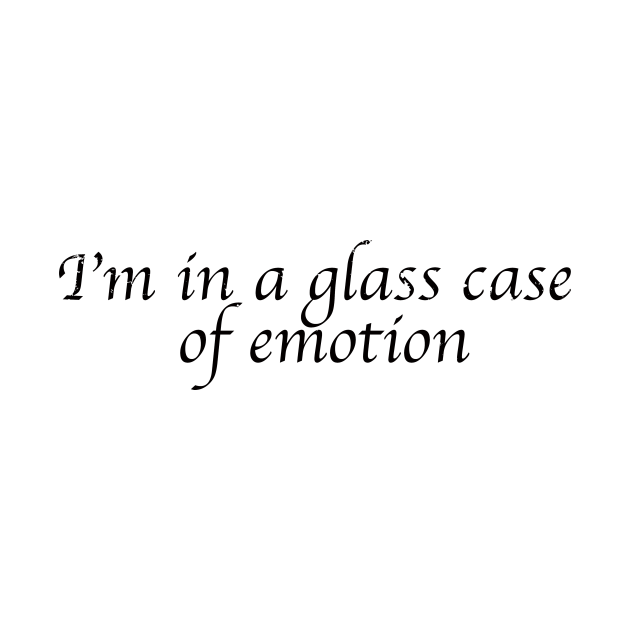 glass case of emotion