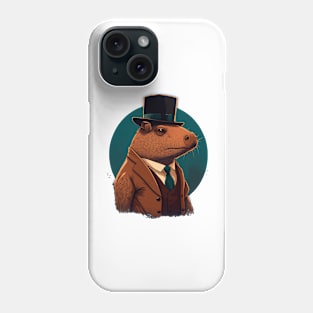 Elegant Capybara Phone Case