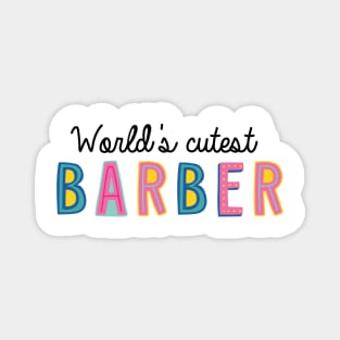 Barber Gifts | World's cutest Barber Magnet