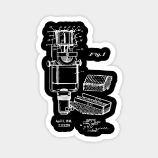 Vintage Ribbon Microphone Patent 1938 Magnet