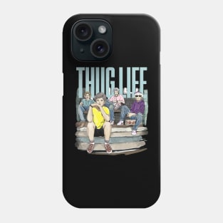 Thug Life Girls Watercolor Phone Case