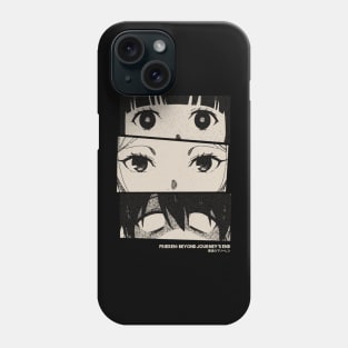 Frieren Party Gloomy Halftone Fanart Design Phone Case