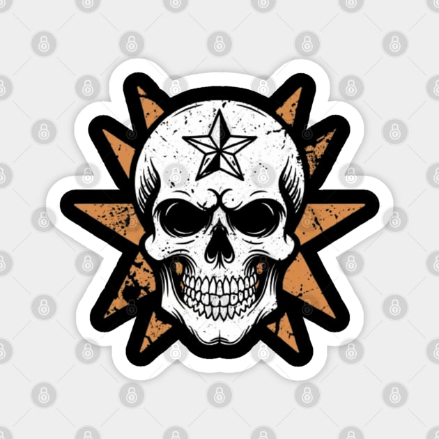 star skull Magnet by Qasim