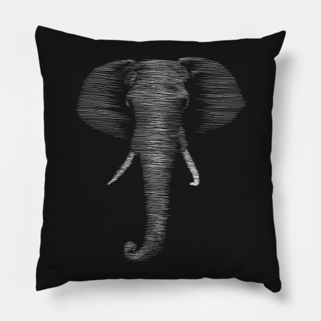 Don't think about Elephant Pillow by quenguyen