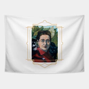 Simone de Beauvoir Tapestry