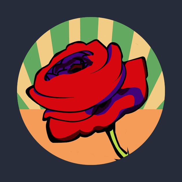 Red Rose by momomoma