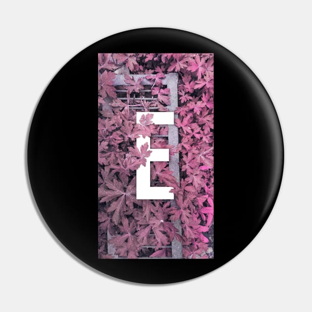 Alphabet E art Phone case Pin by Yazdani Hashmi
