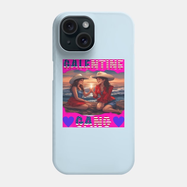 Galentines gang girlfriends Phone Case by sailorsam1805