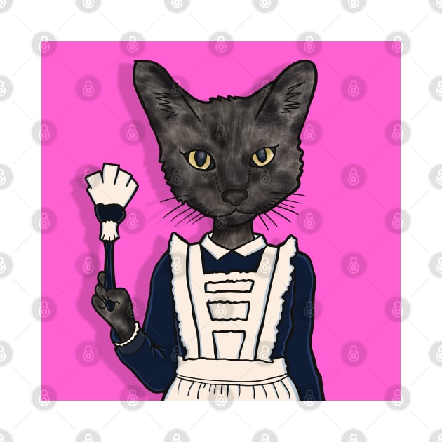 Maid Kitty by chawlie