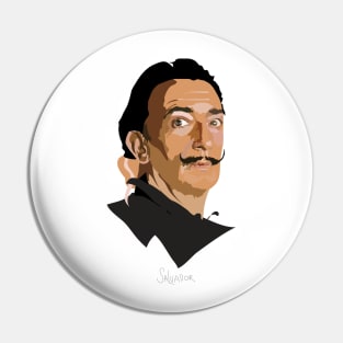 Salvador Dali - artist series Pin