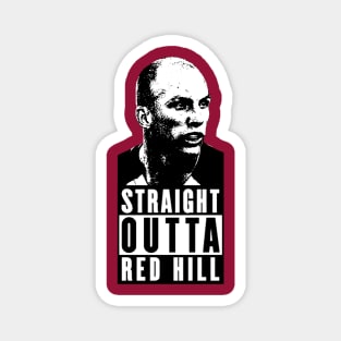 Brisbane Broncos - Darren Lockyer - STRAIGHT OUTTA RED HILL Magnet