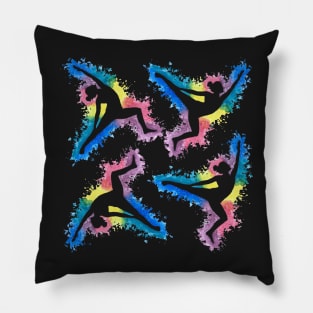 Yoga print Pillow