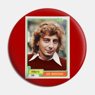 Joe Montana Rookie Card Pin