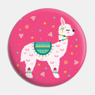 Tutti Frutti Alpaca Pin