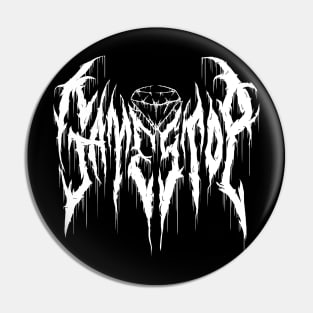 Gamestop - Death Metal Logo Pin