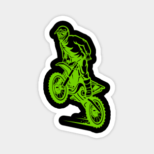 Stunt Biker - Design is dedicated to Dare Devils Magnet