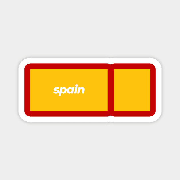 Spain Magnet by Design301