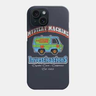 Mystery Machine Investigations Worn Phone Case