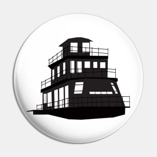 BLACK HOUSE BOAT Pin