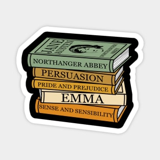 Austen Books Magnet