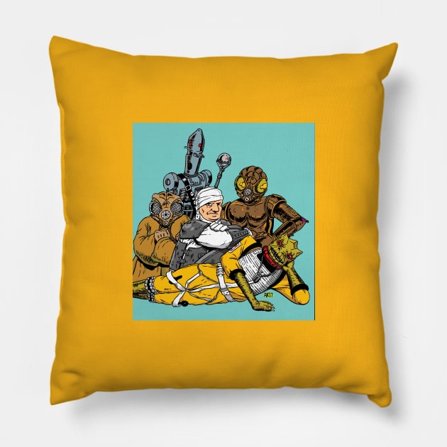 Breakfast Hunters Pillow by Star Wars Minute