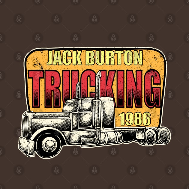 Jack Burton Trucking 1986 by asterami