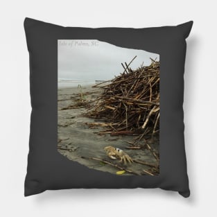 Crab on the Isle Pillow