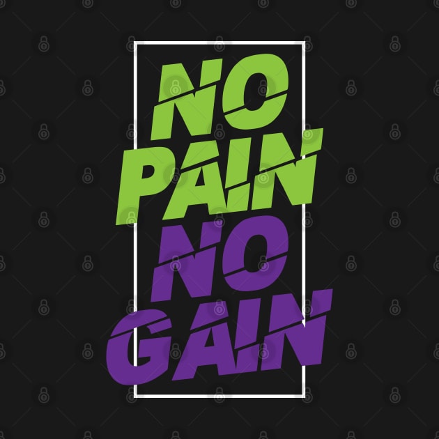 no pain no gain inspiring quote by societee28