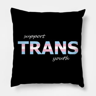 Support Trans Youth Pillow