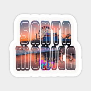 KZK101 Santa Monica Pier Magnet