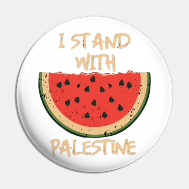 I stand with palestine Pin by Aldrvnd