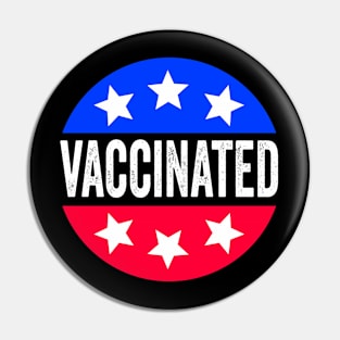 Vaccinated Pin