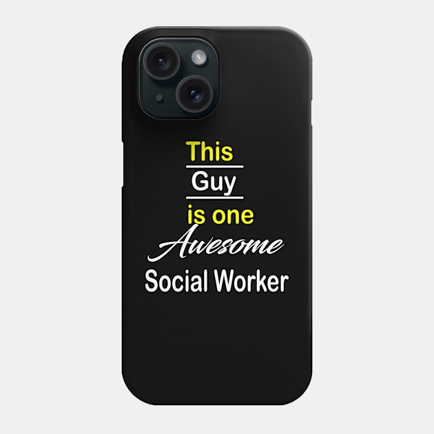 Social Worker Phone Case by Bite