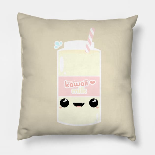 Kawaii Milk Pillow by itsdanielle91