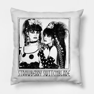 Strawberry Switchblade Pillow