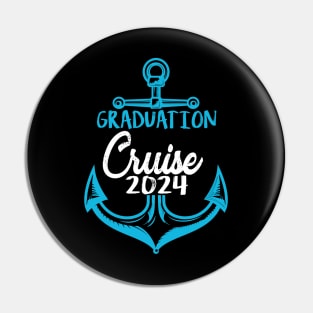 senior graduation cruise 2024 vacation Pin