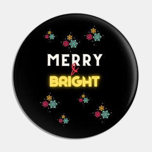 Merry & bright Pin