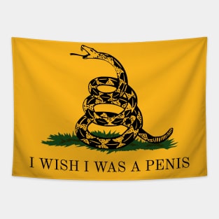 I WISH I WAS A PENIS Tapestry