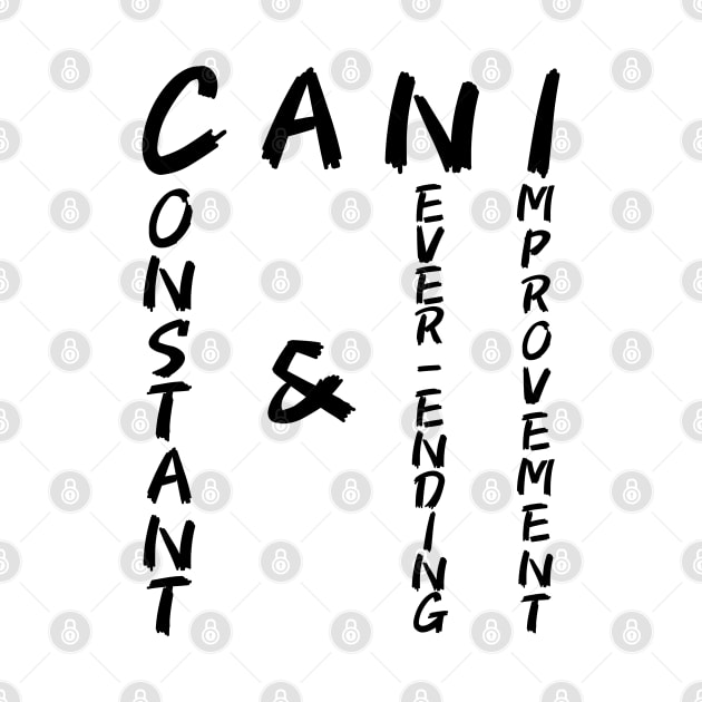 CANI (constant and never-ending improvement) by RIVEofficial