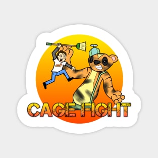 Cage Fight - No Logo Magnet