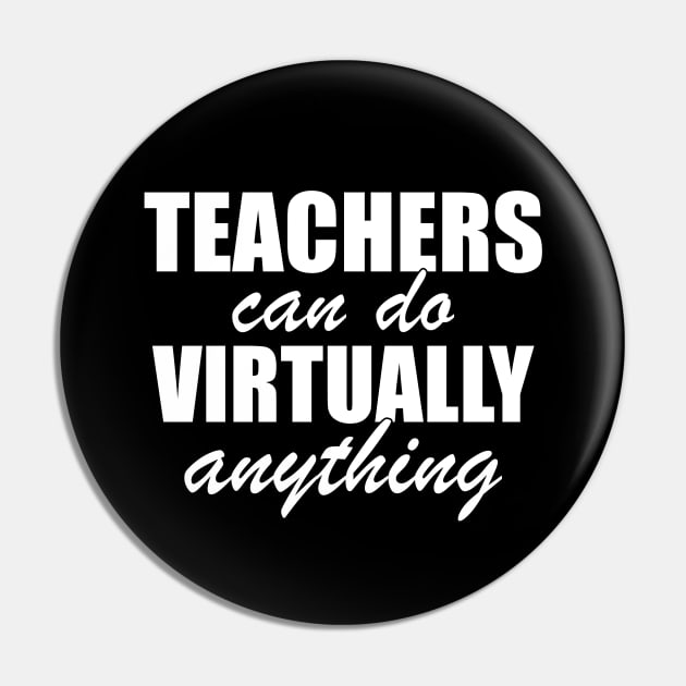 Teachers can do virtually anything Pin by JustCreativity