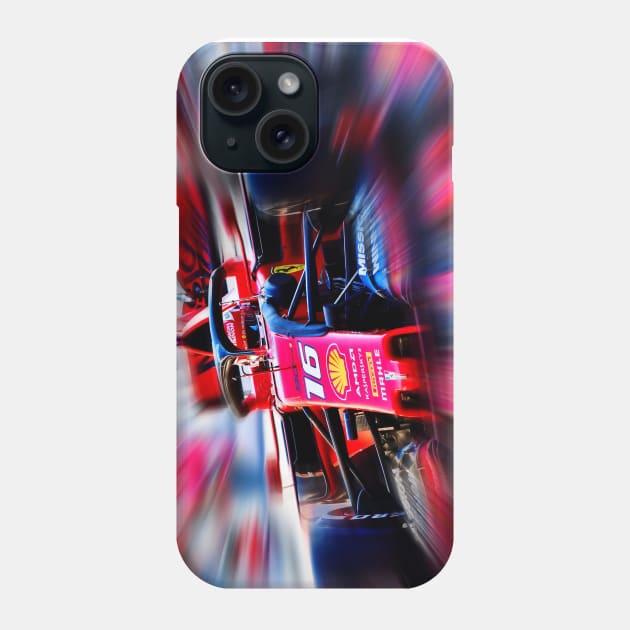 Charles Leclerc Phone Case by DeVerviers