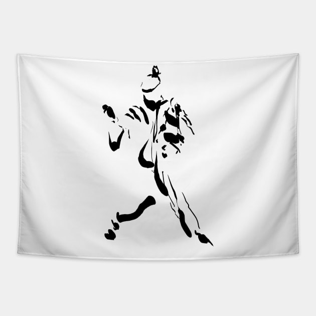 Tai Chi Tee Tapestry by Nikokosmos