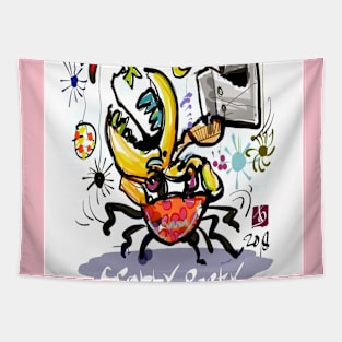 CRABBY PARTY Tapestry