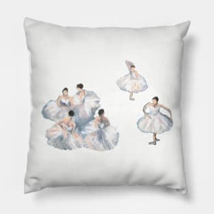 Ballet dancers Pillow