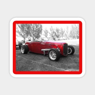 Hot Rod Deuce Coupe History Magnet